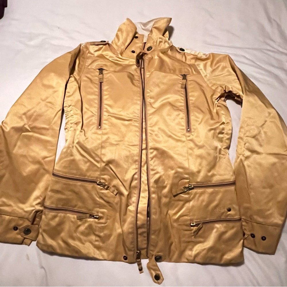 Gold Burton Snowboarding Jacket